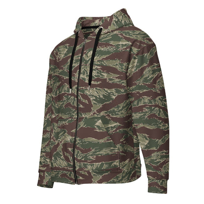 American Tiger Stripe Ridgeback CAMO Unisex zip hoodie - Zip Hoodies