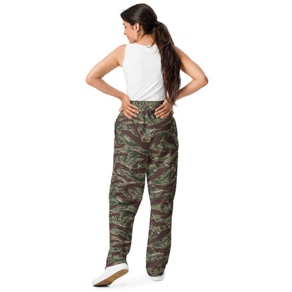 American Tiger Stripe Ridgeback CAMO Wide-leg joggers - Joggers