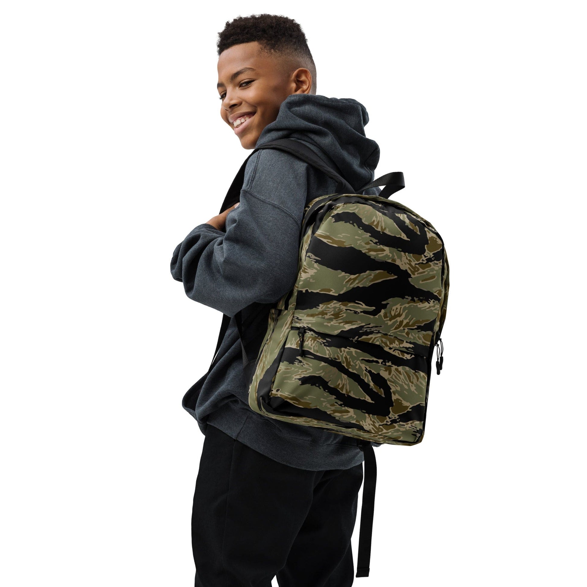 American Tiger Stripe Sparse John Wayne CAMO Backpack