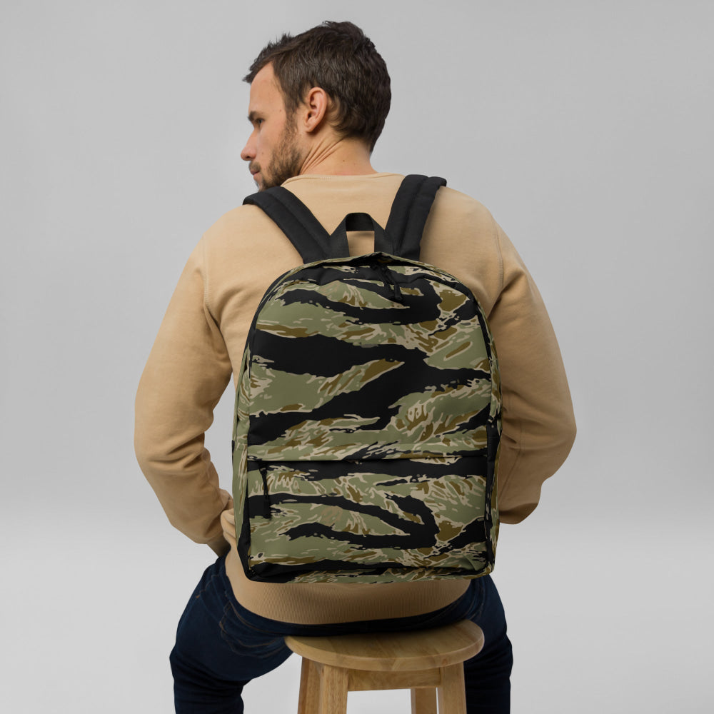 American Tiger Stripe Sparse John Wayne CAMO Backpack