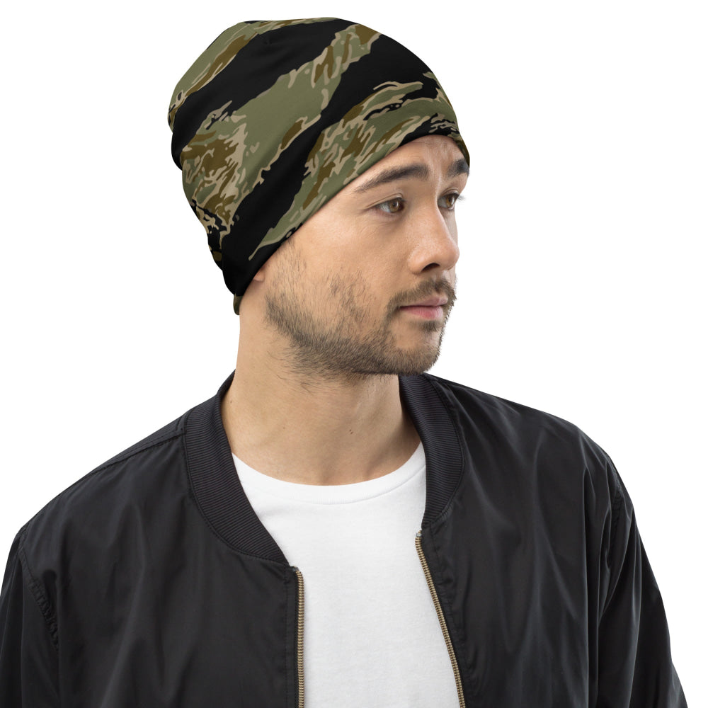 American Tiger Stripe Sparse John Wayne CAMO Beanie - S