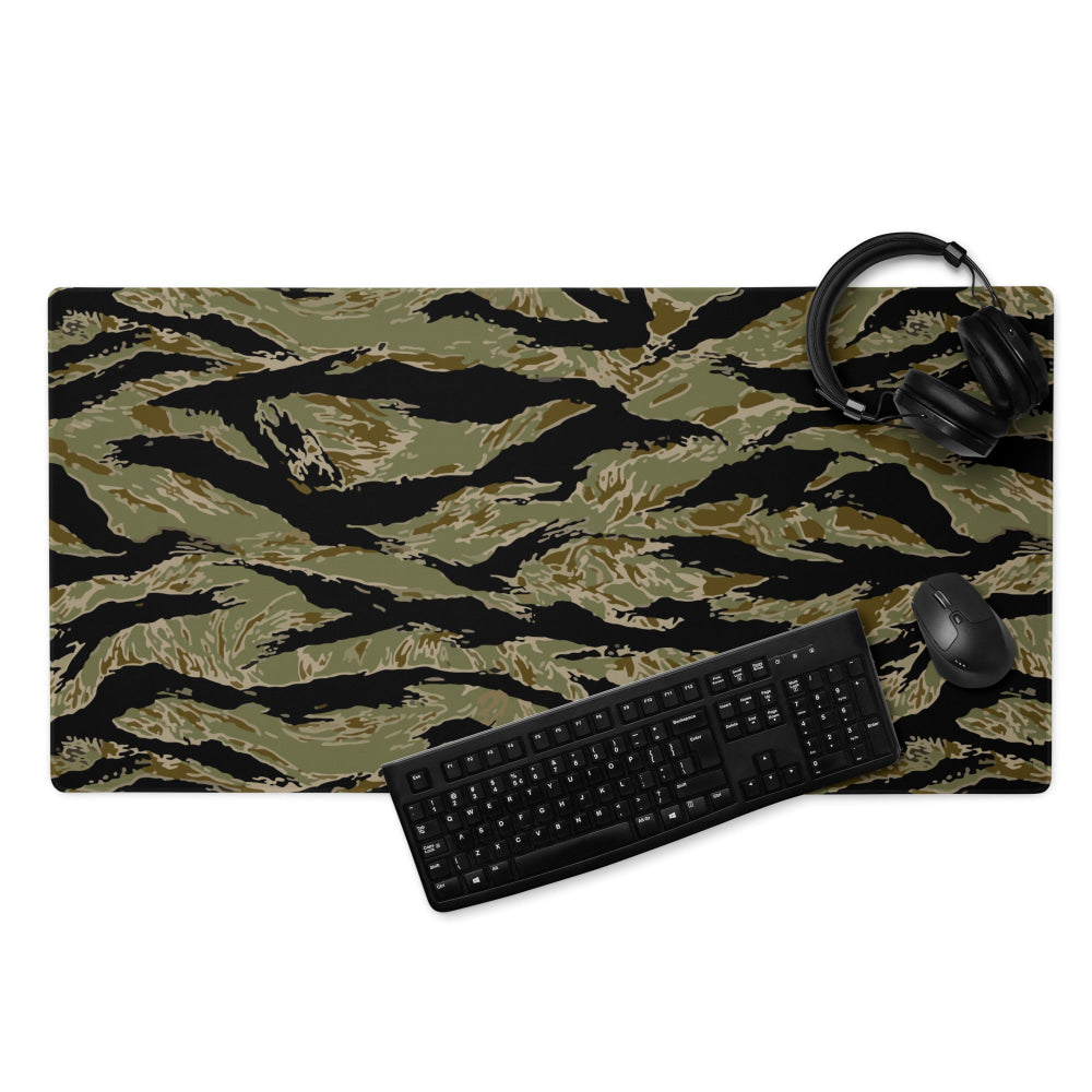 American Tiger Stripe Sparse John Wayne CAMO Gaming mouse pad - 36″×18″ - Mouse Pad