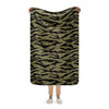 American Tiger Stripe Sparse John Wayne CAMO Sherpa blanket - 37″×57″