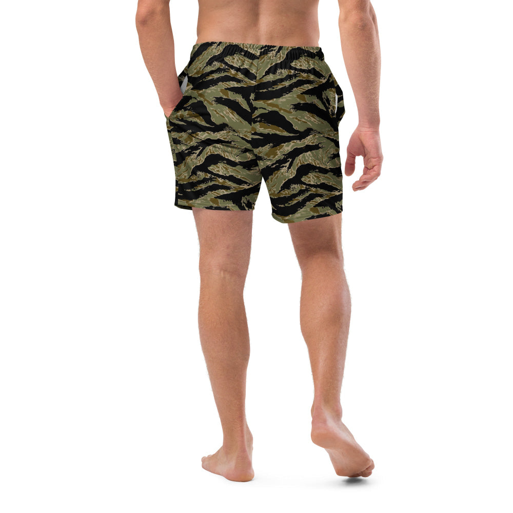 American Tiger Stripe Sparse John Wayne CAMO swim trunks - Mens Swim Trunks