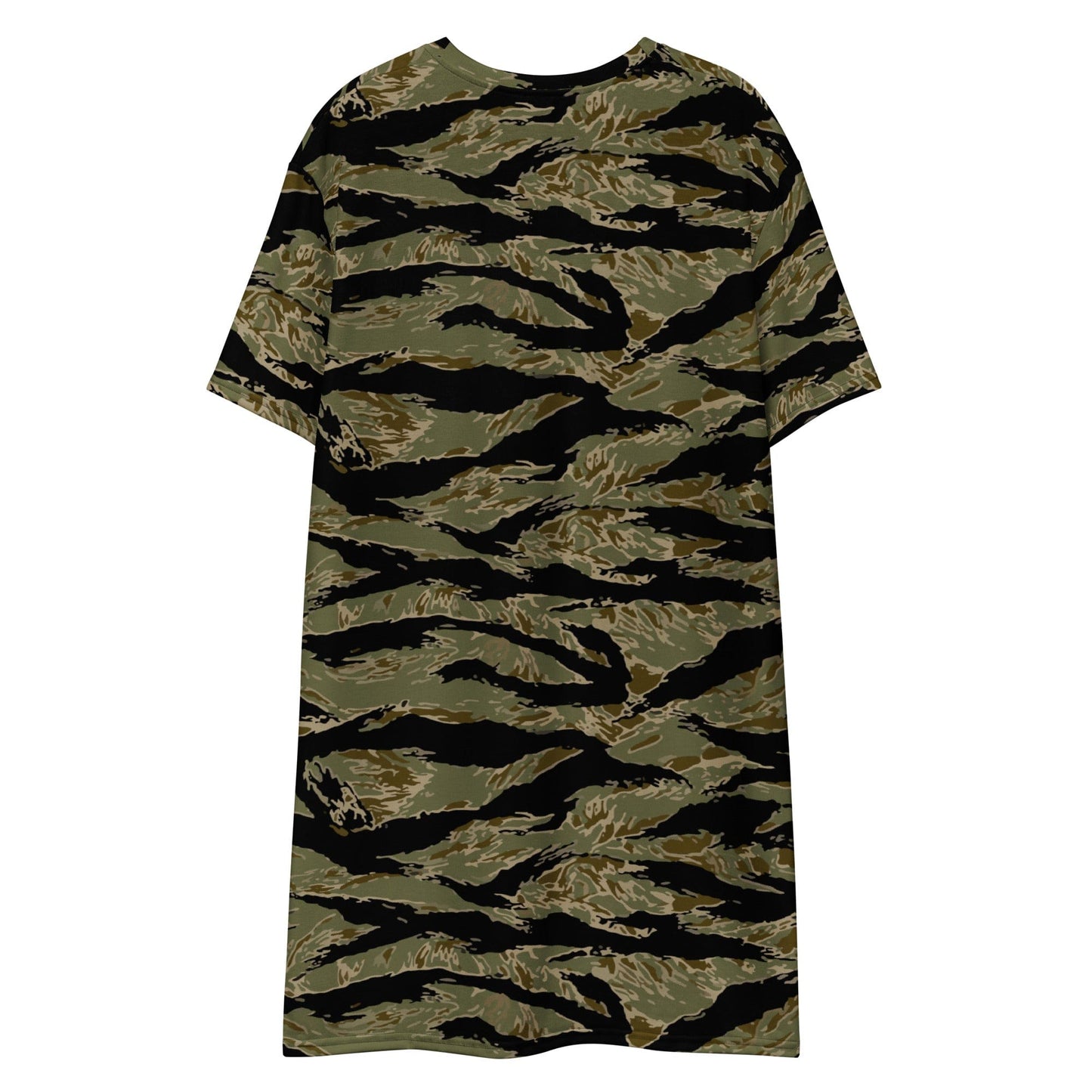 American Tiger Stripe Sparse John Wayne CAMO T-shirt dress - Womens T-Shirt Dress