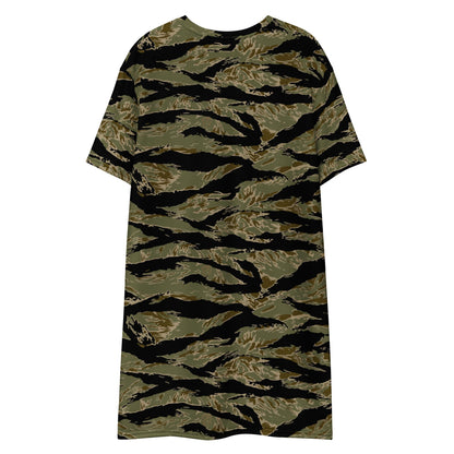 American Tiger Stripe Sparse John Wayne CAMO T-shirt dress - Womens T-Shirt Dress