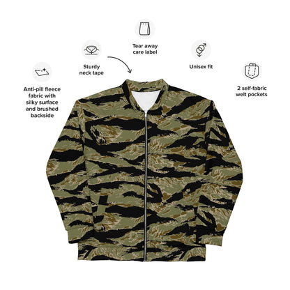 American Tiger Stripe Sparse John Wayne CAMO Unisex Bomber Jacket