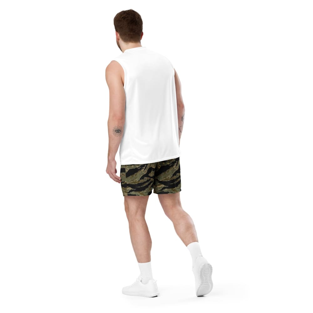 American Tiger Stripe Sparse John Wayne CAMO Unisex mesh shorts - Unisex Mesh Shorts