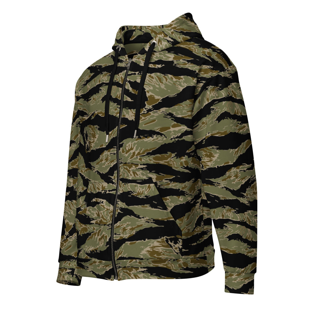 American Tiger Stripe Sparse John Wayne CAMO Unisex zip hoodie - Zip Hoodie