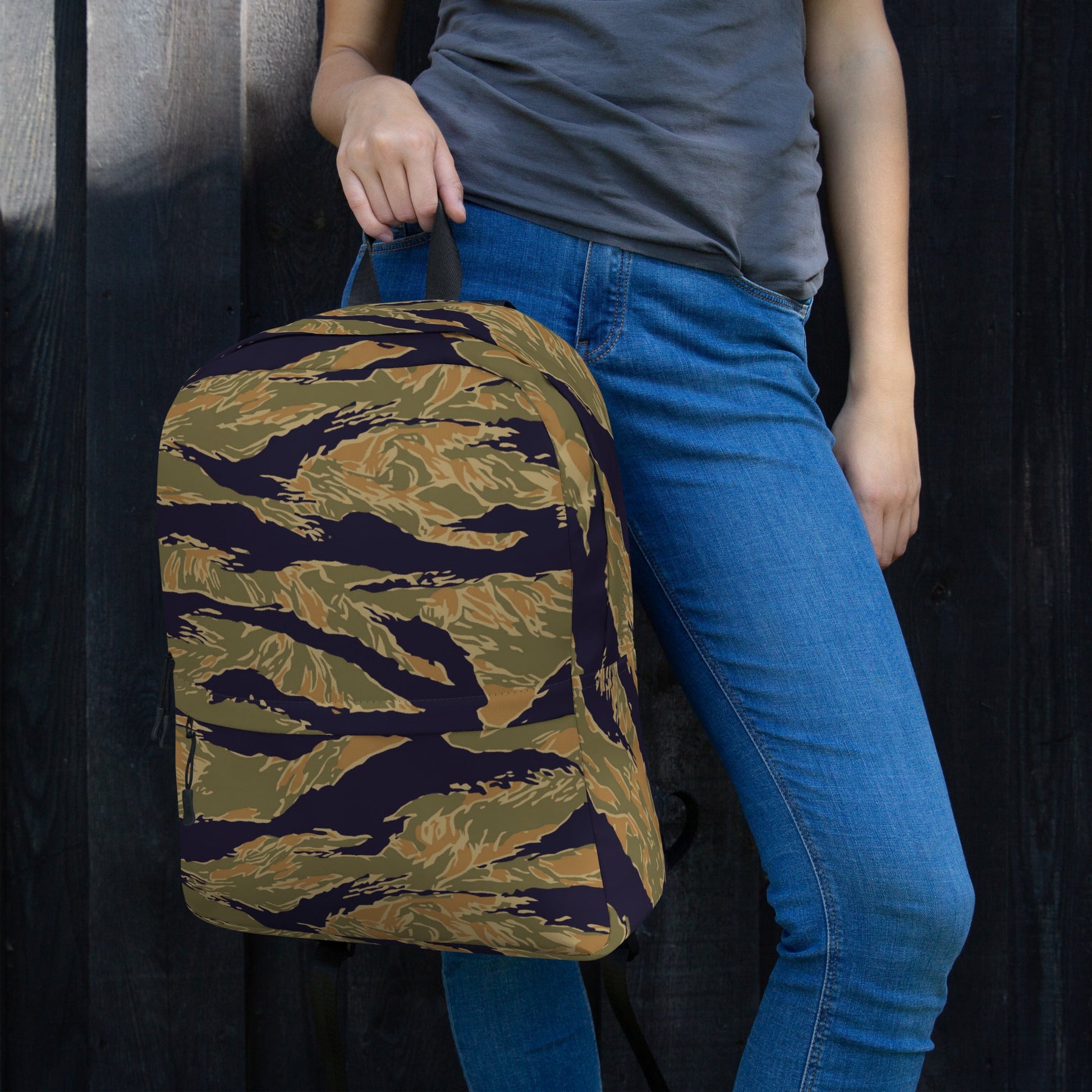 American Tiger Stripe Special Forces Advisor Gold CAMO Backpack