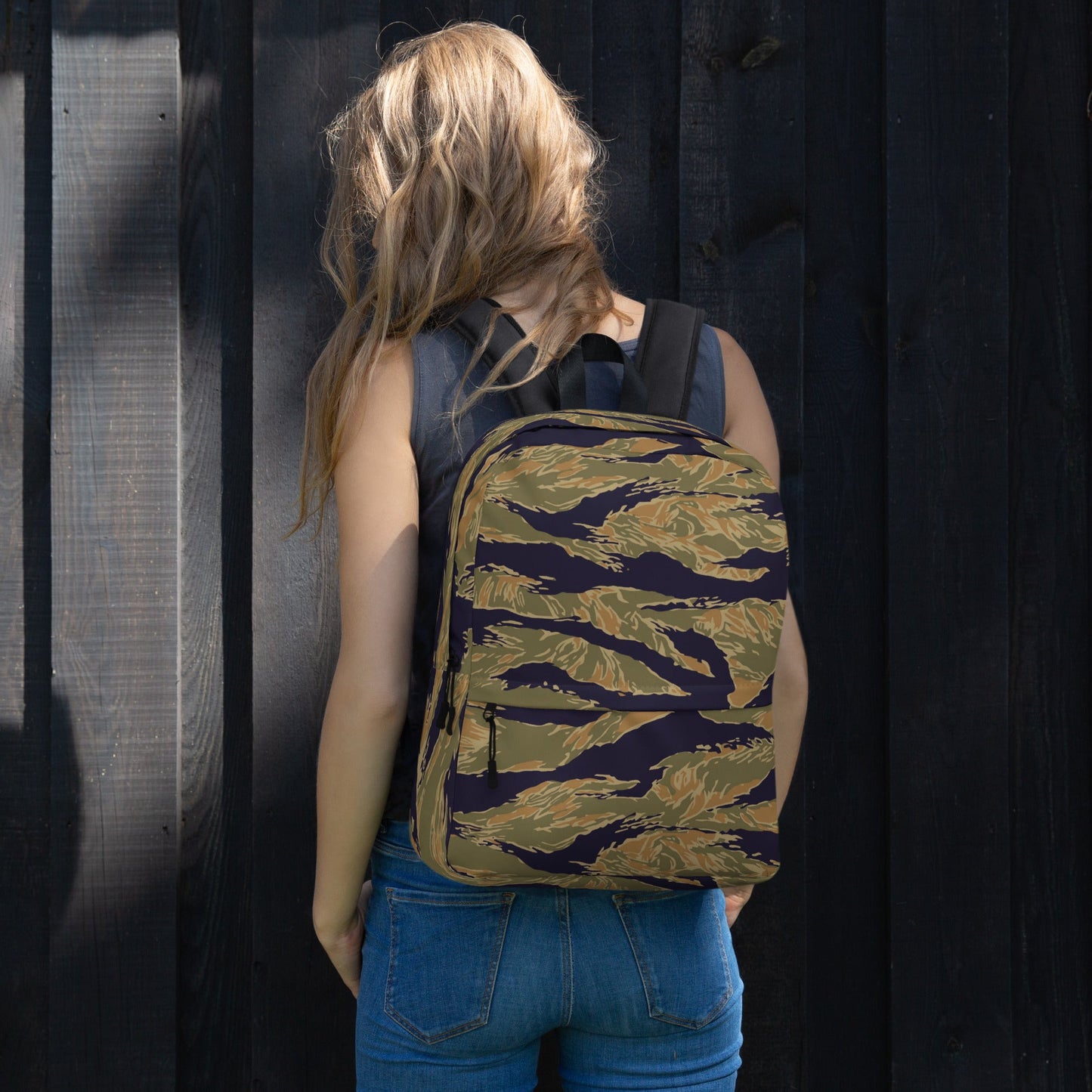 American Tiger Stripe Special Forces Advisor Gold CAMO Backpack