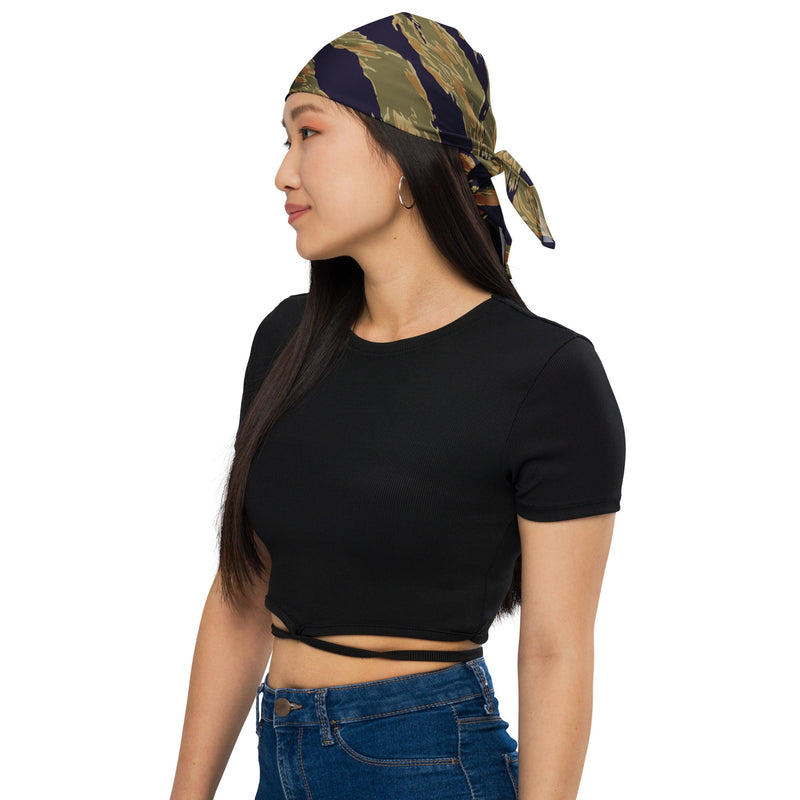 Tiger Stripe Special Forces Advisor Gold CAMO Bandana - Head