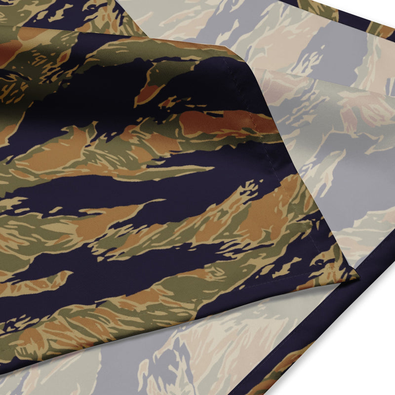 Tiger Stripe Special Forces Advisor Gold CAMO Bandana - Head