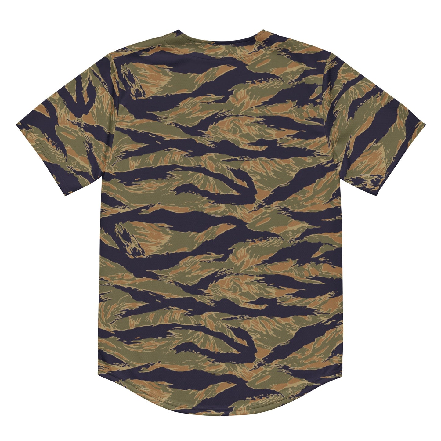 American Tiger Stripe Special Forces Advisor Gold CAMO baseball jersey - Baseball Jerseys