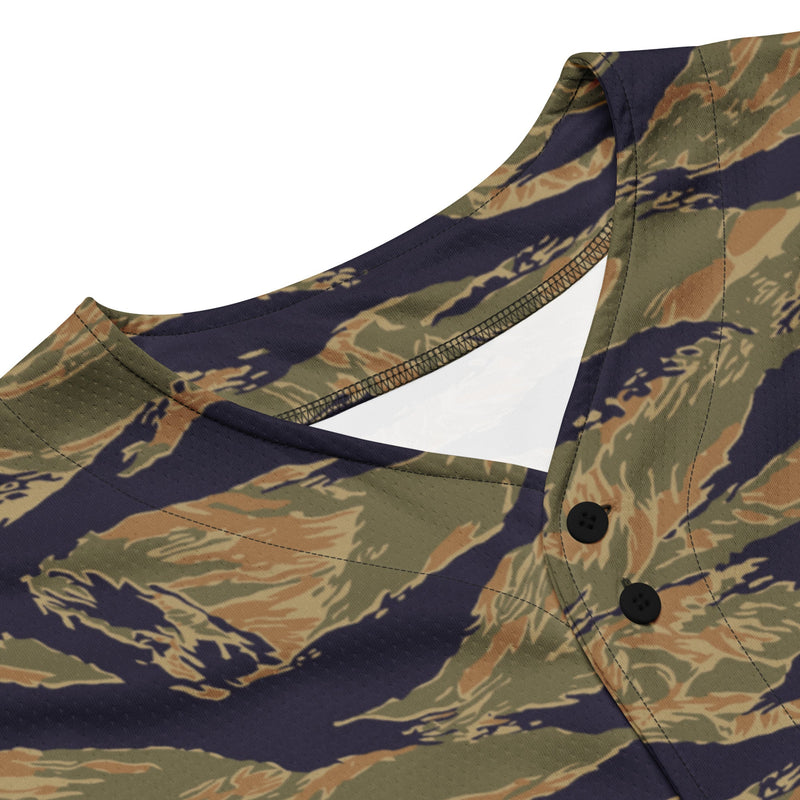 Tiger Stripe Special Forces Advisor Gold CAMO Unisex Baseball Jersey