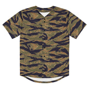 Tiger Stripe Special Forces Advisor Gold CAMO Unisex Baseball Jersey