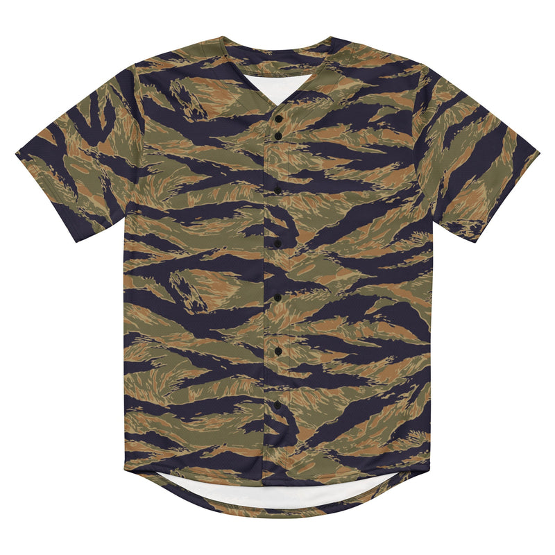 Tiger Stripe Special Forces Advisor Gold CAMO Unisex Baseball Jersey
