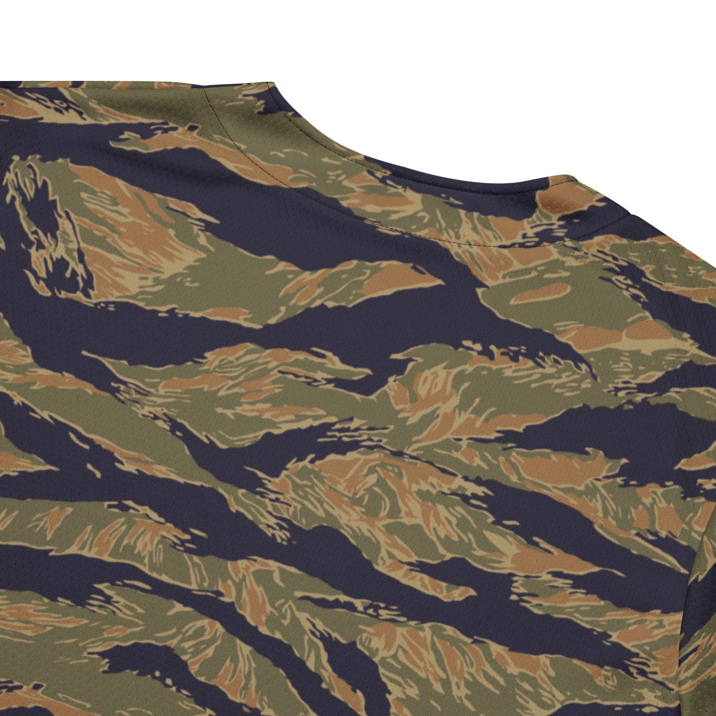 American Tiger Stripe Special Forces Advisor Gold CAMO baseball jersey - Baseball Jerseys