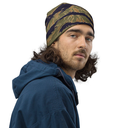 American Tiger Stripe Special Forces Advisor Gold CAMO Beanie - Beanies