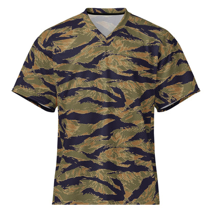 American Tiger Stripe Special Forces Advisor Gold CAMO football jersey - 2XS - Football Jersey