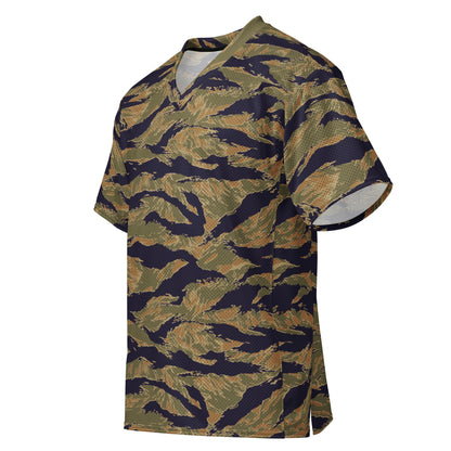 American Tiger Stripe Special Forces Advisor Gold CAMO football jersey - Football Jersey