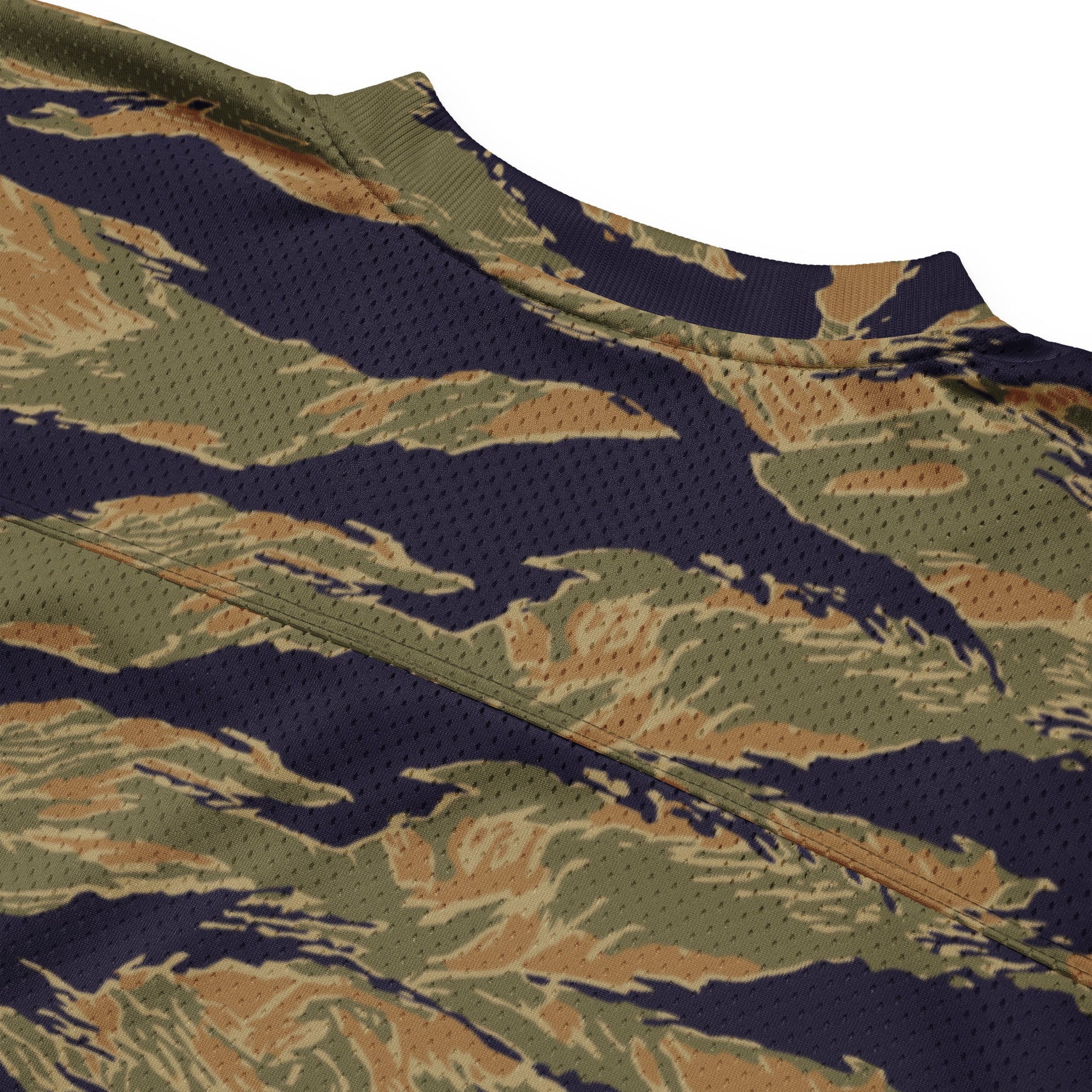 American Tiger Stripe Special Forces Advisor Gold CAMO football jersey - Football Jersey