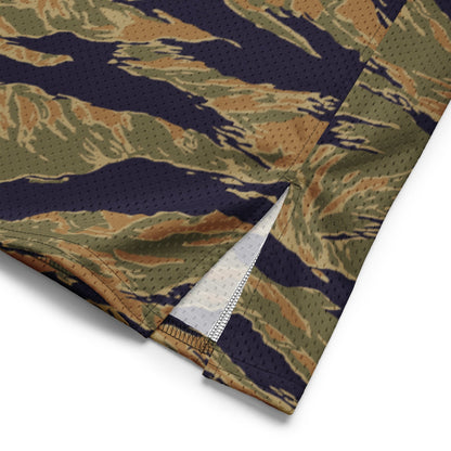 American Tiger Stripe Special Forces Advisor Gold CAMO football jersey - Football Jersey