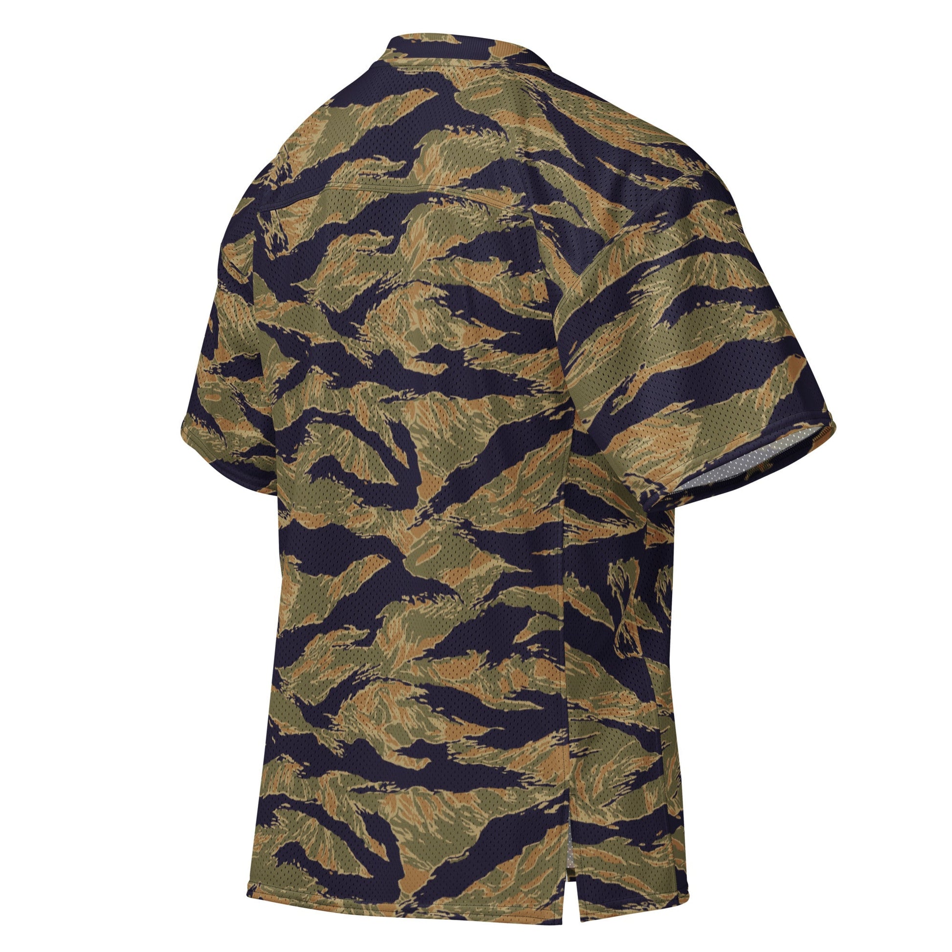 American Tiger Stripe Special Forces Advisor Gold CAMO football jersey - Football Jersey