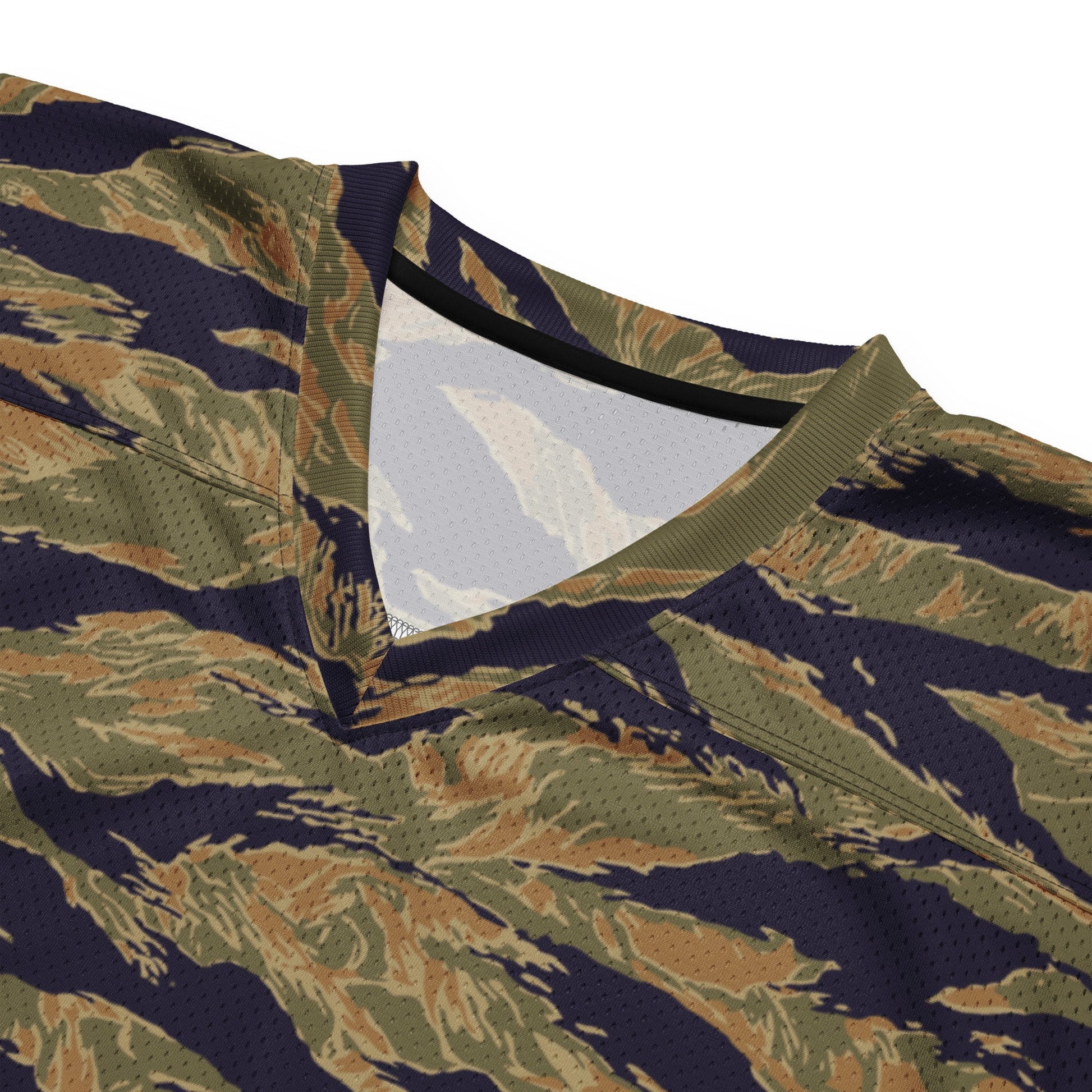 American Tiger Stripe Special Forces Advisor Gold CAMO football jersey - Football Jersey