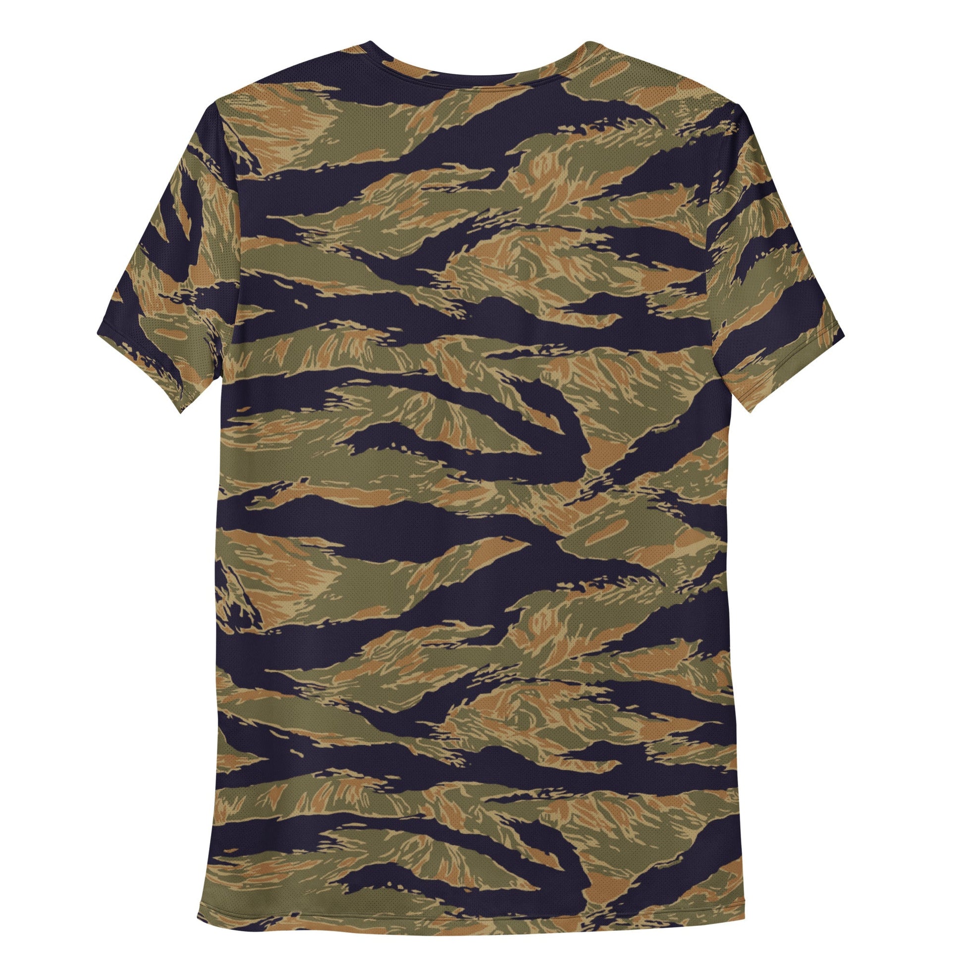 American Tiger Stripe Special Forces Advisor Gold CAMO Mens Athletic T-shirt - T-Shirts