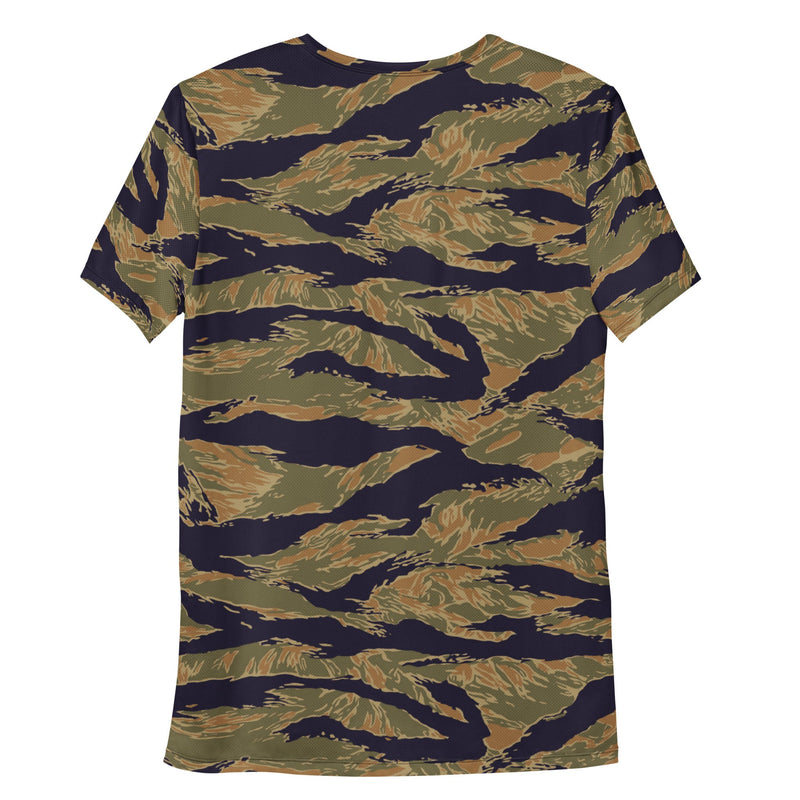 Tiger Stripe Special Forces Advisor Gold CAMO Mens Athletic T-Shirt - Shirt