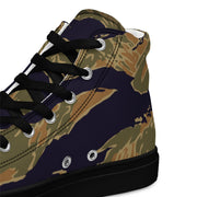 Tiger Stripe Special Forces Advisor Gold CAMO Mens High-Top Canvas Shoes