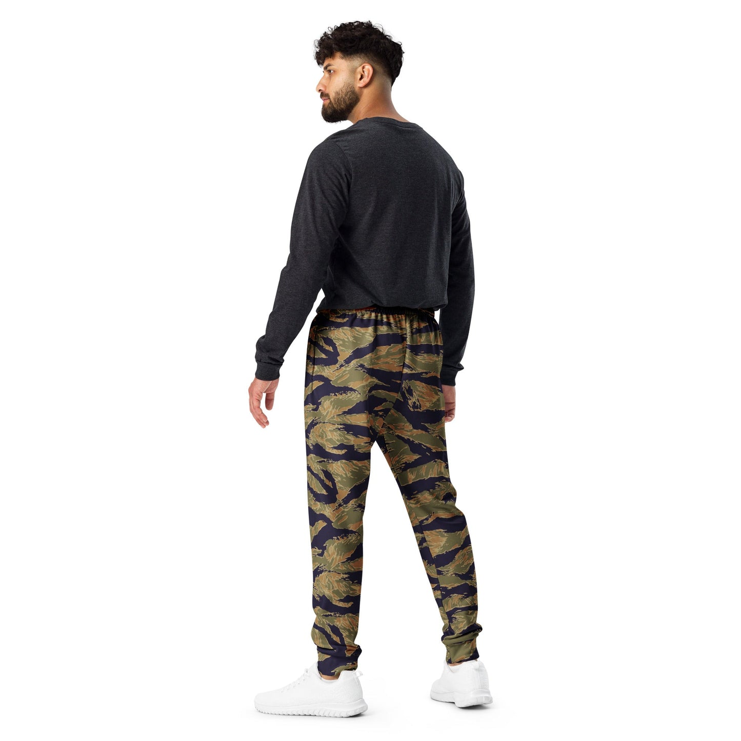 American Tiger Stripe Special Forces Advisor Gold CAMO Mens Joggers