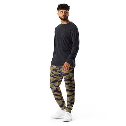 American Tiger Stripe Special Forces Advisor Gold CAMO Mens Joggers