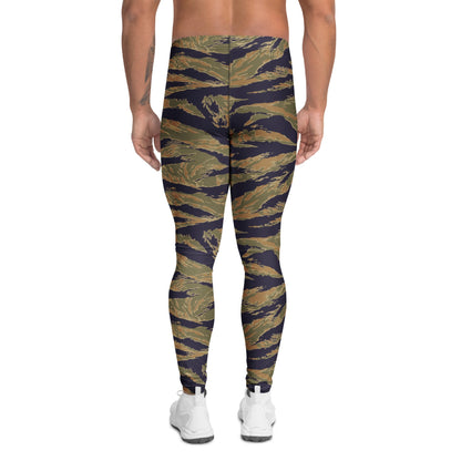 American Tiger Stripe Special Forces Advisor Gold CAMO Mens Leggings