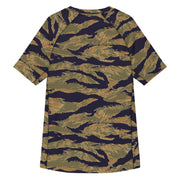 Tiger Stripe Special Forces Advisor Gold CAMO Mens Short-Sleeve Rash Guard - SS