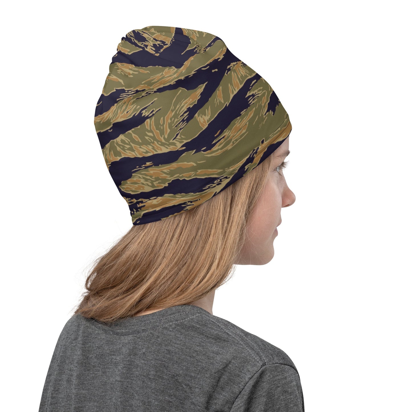 American Tiger Stripe Special Forces Advisor Gold CAMO Neck Gaiter - Gaiters