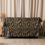 Tiger Stripe Special Forces Advisor Gold CAMO Sherpa Blanket
