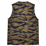 Tiger Stripe Special Forces Advisor Gold CAMO Unisex Basketball Jersey