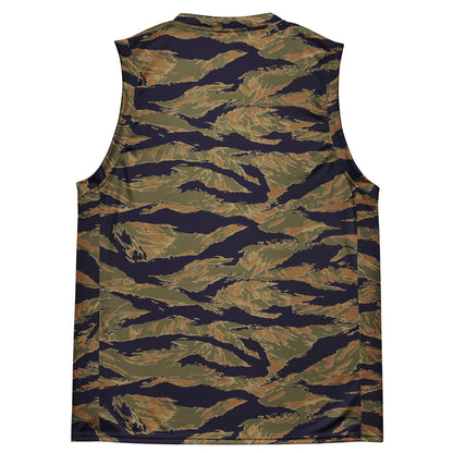 American Tiger Stripe Special Forces Advisor Gold CAMO unisex basketball jersey - Unisex Basketball Jersey