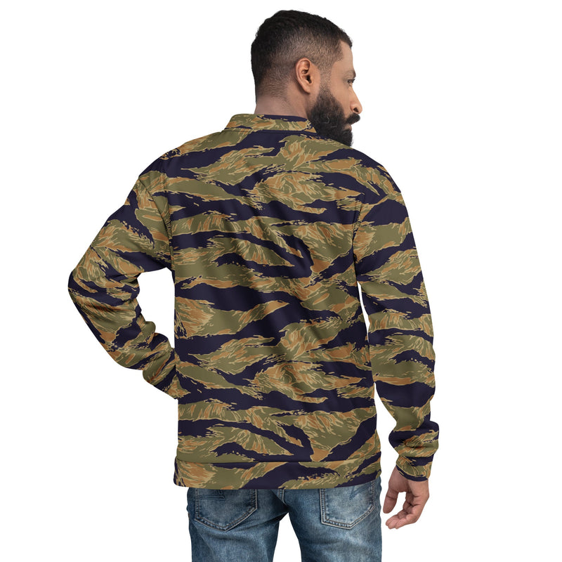 Tiger Stripe Special Forces Advisor Gold CAMO Unisex Bomber Jacket