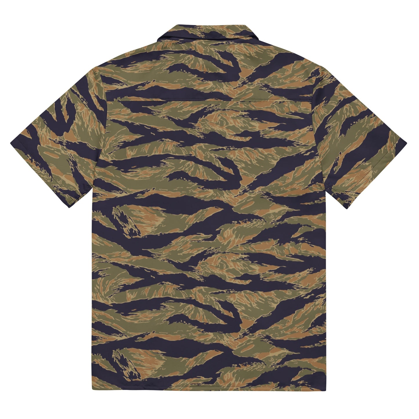 American Tiger Stripe Special Forces Advisor Gold CAMO Unisex button shirt - Button Shirts