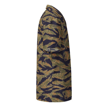 American Tiger Stripe Special Forces Advisor Gold CAMO Unisex button shirt - Button Shirts