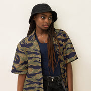 Tiger Stripe Special Forces Advisor Gold CAMO Unisex Short-Sleeve Button Shirt - Button-Up