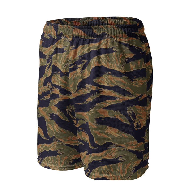 Tiger Stripe Special Forces Advisor Gold CAMO Unisex Mesh Shorts
