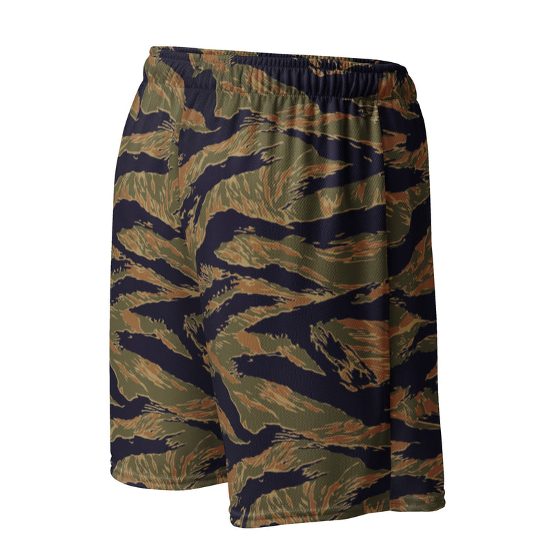 Tiger Stripe Special Forces Advisor Gold CAMO Unisex Mesh Shorts