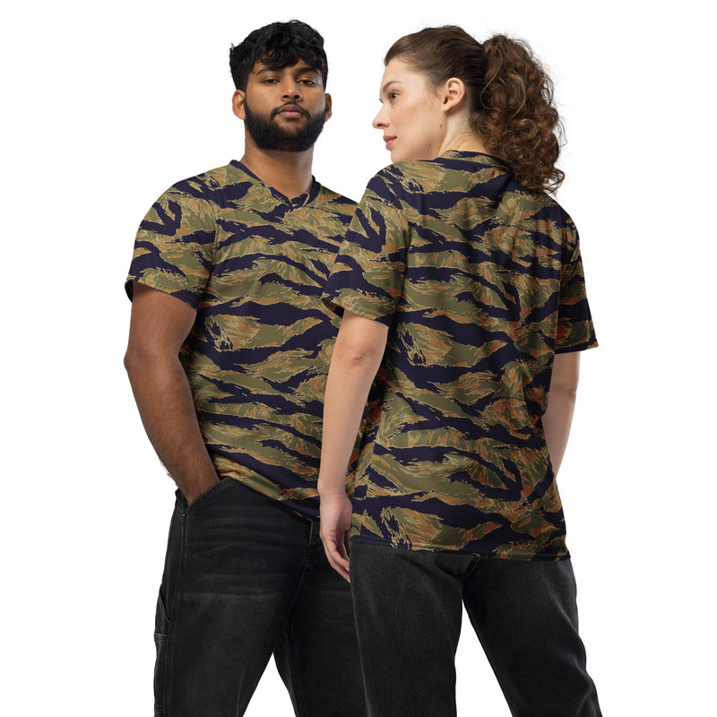Tiger Stripe Special Forces Advisor Gold CAMO Unisex Sports Jersey - 2XS