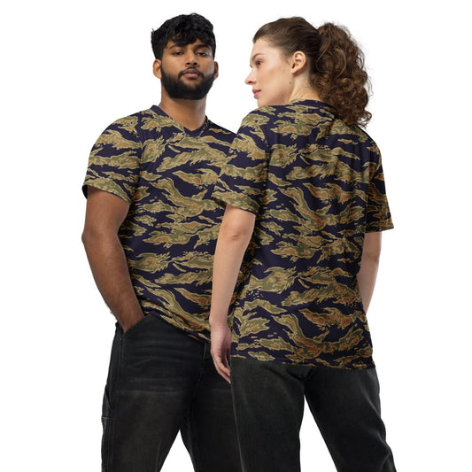 American Tiger Stripe Special Forces Advisor Gold CAMO unisex sports jersey - 2XS