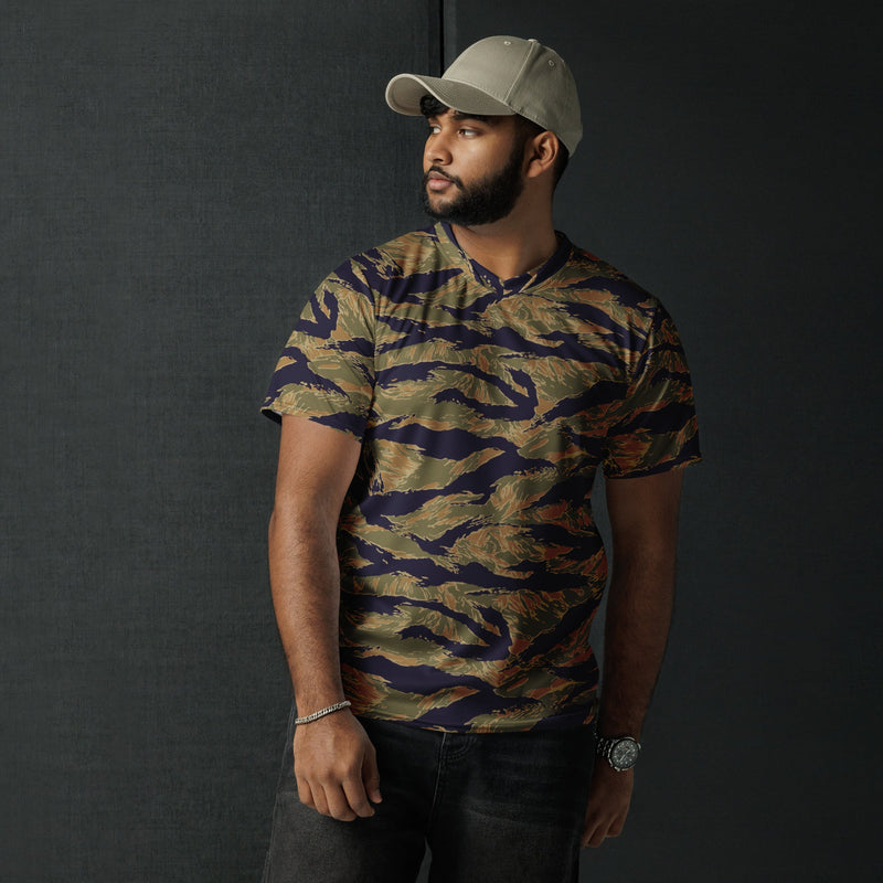 Tiger Stripe Special Forces Advisor Gold CAMO Unisex Sports Jersey