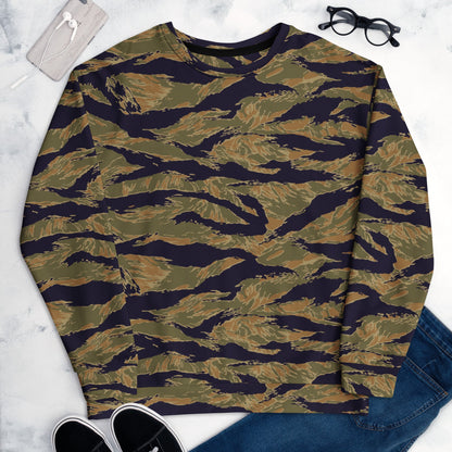 American Tiger Stripe Special Forces Advisor Gold CAMO Unisex Sweatshirt